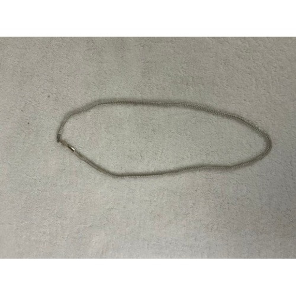 Silver Tone Wheat Chain Necklace Braided Link Jewelry Lobster Clasp 0468